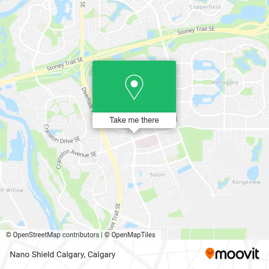 Nano Shield Calgary map