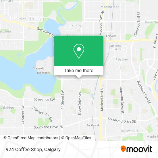 924 Coffee Shop map