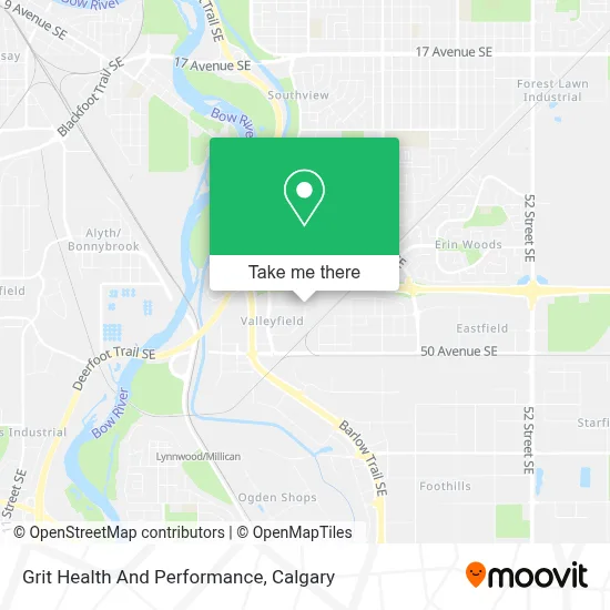 Grit Health And Performance map