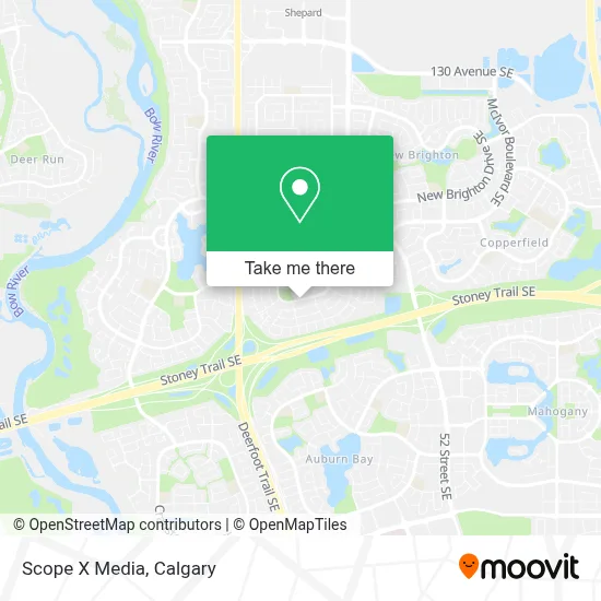Scope X Media map
