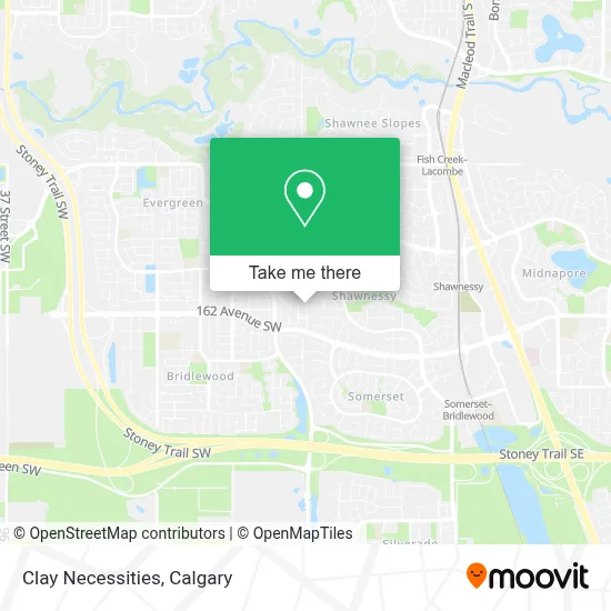 Clay Necessities map