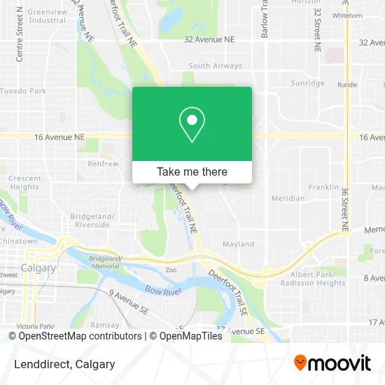 Lenddirect map