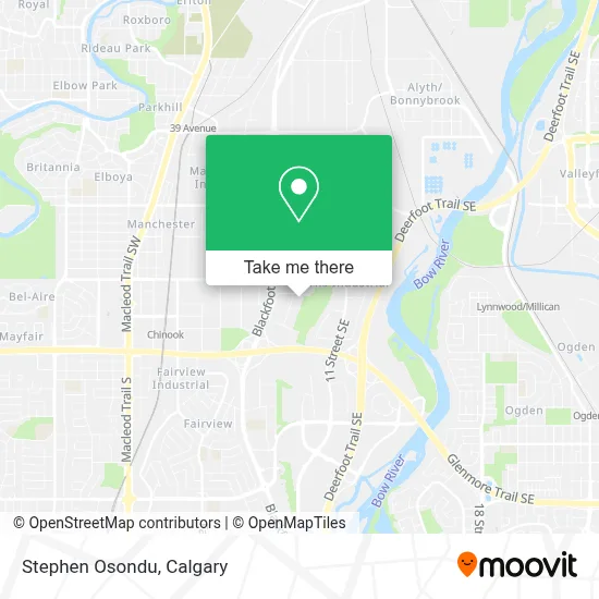 Stephen Osondu map