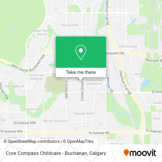 Core Compass Childcare - Buchanan map
