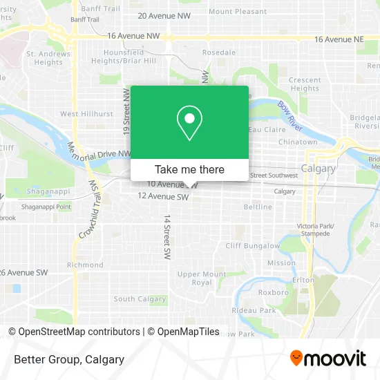 Better Group map