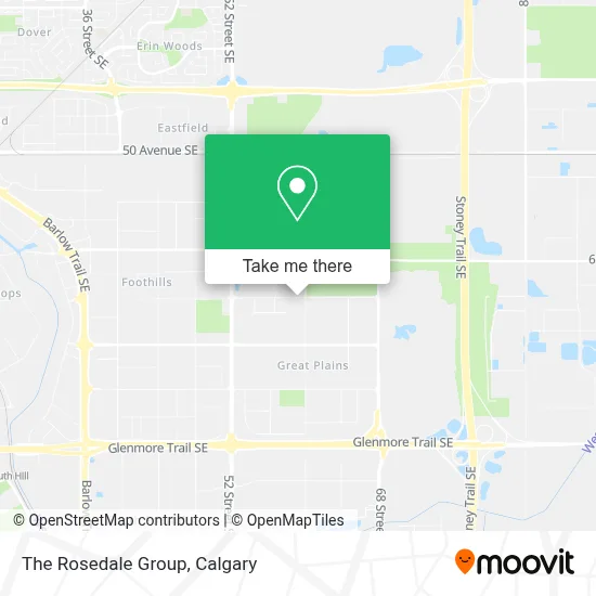 The Rosedale Group map