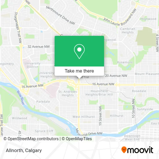 Allnorth map