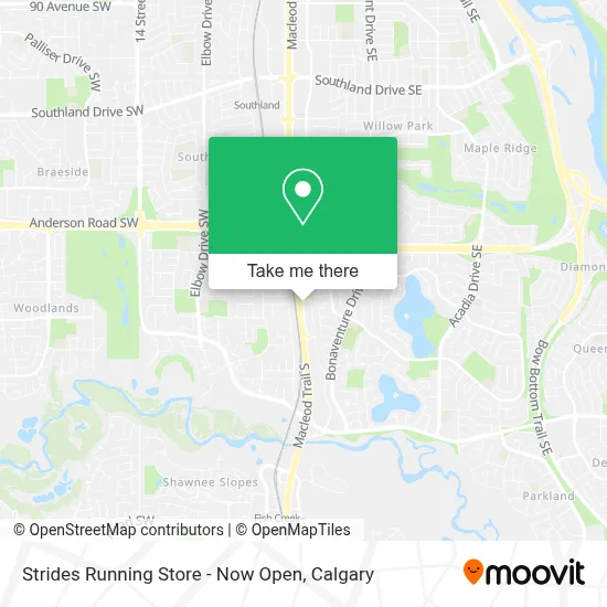 Strides Running Store - Now Open plan