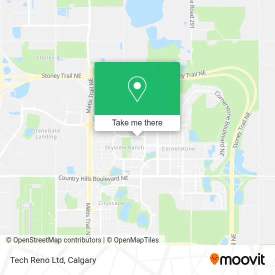 Tech Reno Ltd map