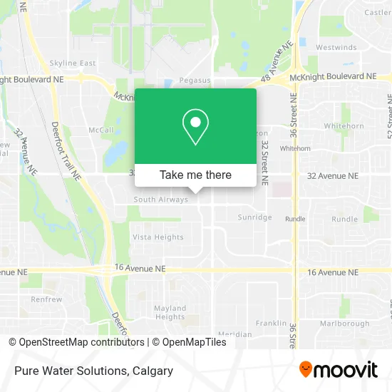 Pure Water Solutions map