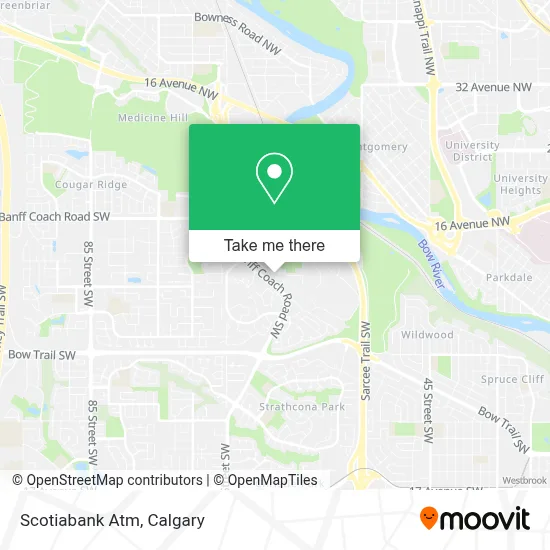Scotiabank Atm map