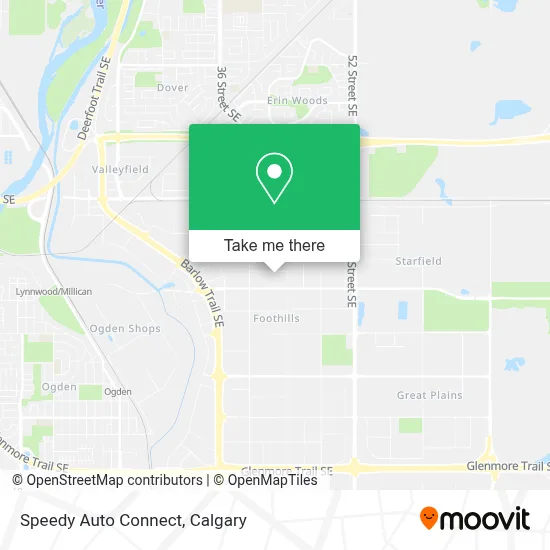Speedy Auto Connect map