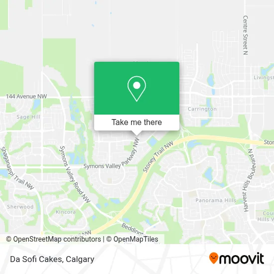 Da Sofi Cakes map