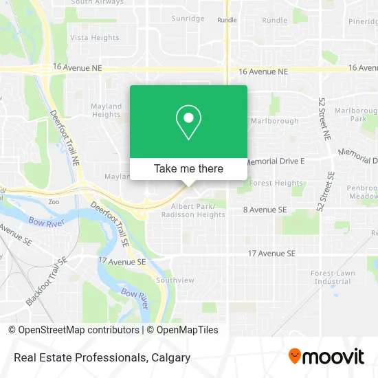 Real Estate Professionals map