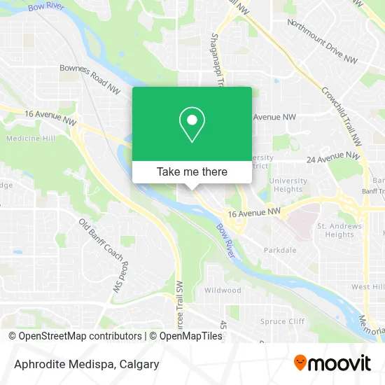 Aphrodite Medispa map