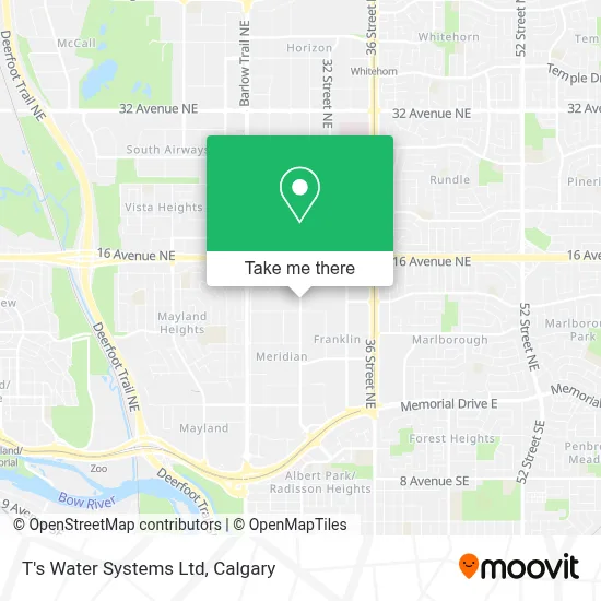 T's Water Systems Ltd map