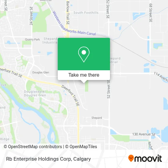 Rb Enterprise Holdings Corp map