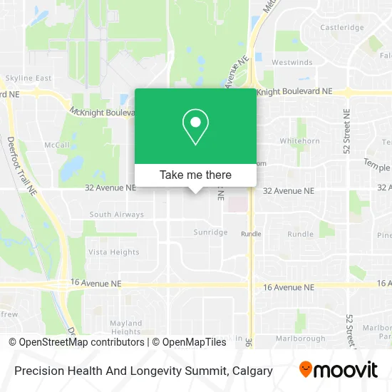 Precision Health And Longevity Summit map
