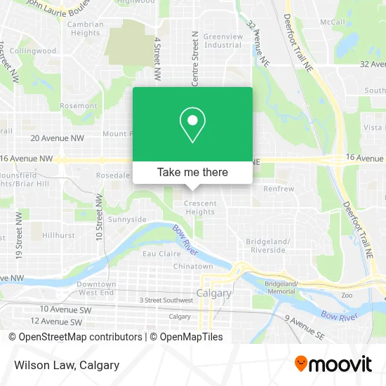 Wilson Law map