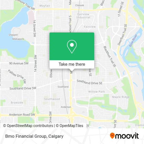 Bmo Financial Group map