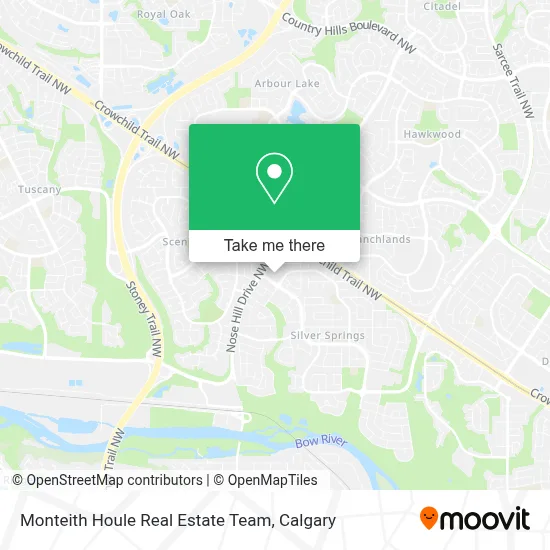 Monteith Houle Real Estate Team map