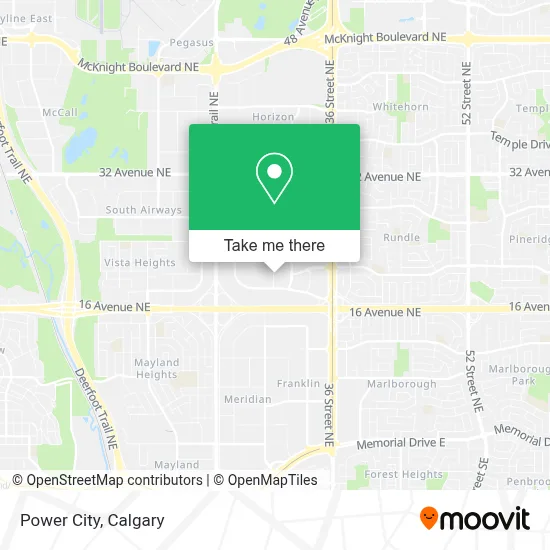 Power City map