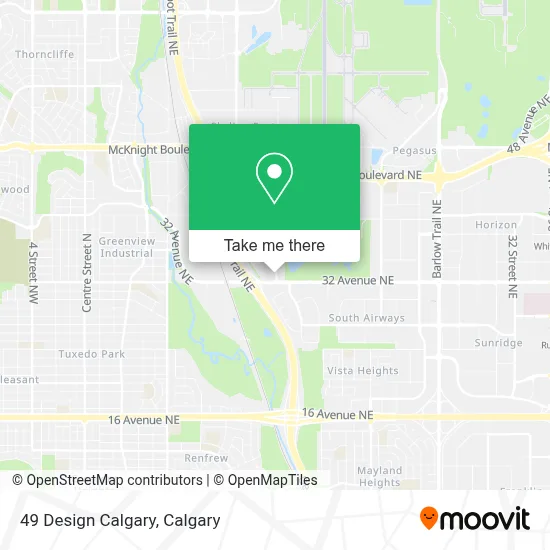 49 Design Calgary map