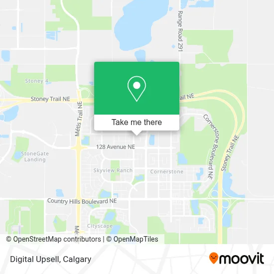 Digital Upsell map