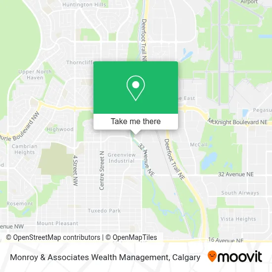 Monroy & Associates Wealth Management map