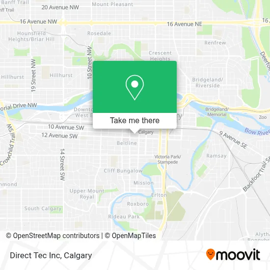 Direct Tec Inc map