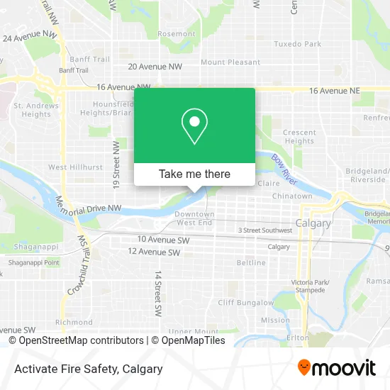 Activate Fire Safety map