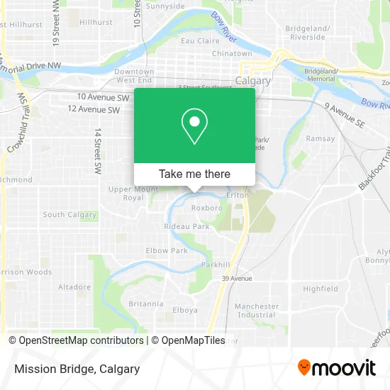 Mission Bridge map