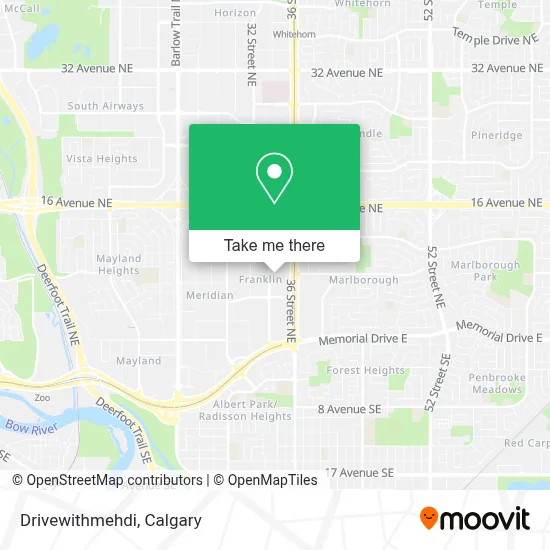 Drivewithmehdi map