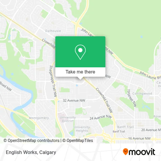 English Works map