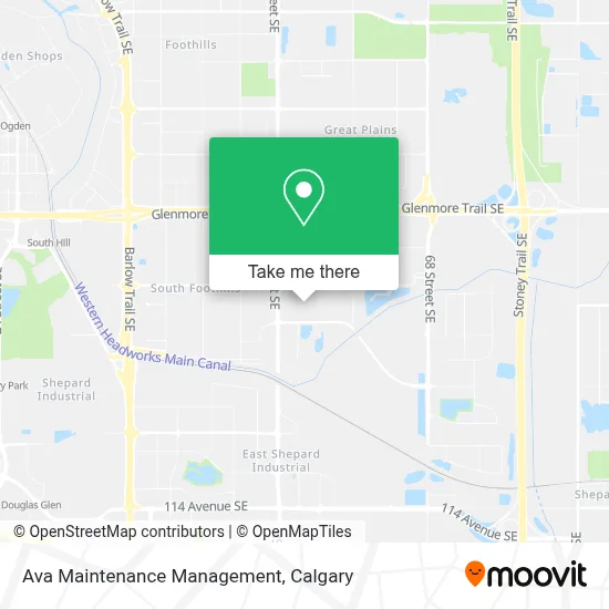 Ava Maintenance Management map