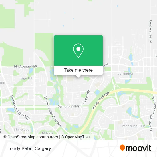 Trendy Babe map