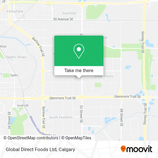 Global Direct Foods Ltd map