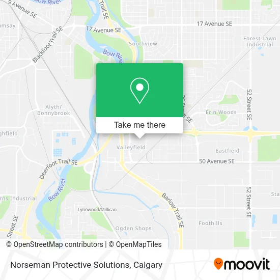 Norseman Protective Solutions map