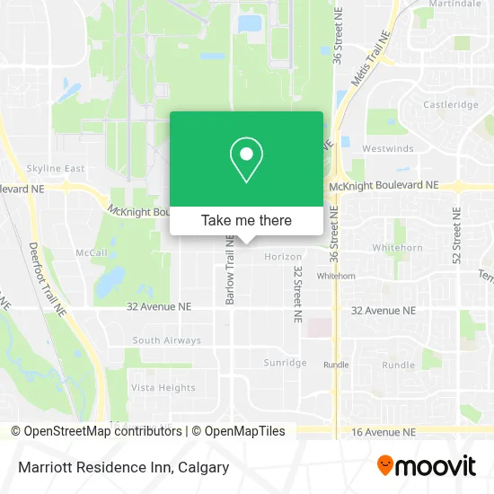 Marriott Residence Inn map