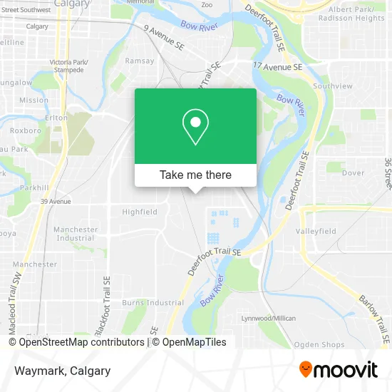Waymark map