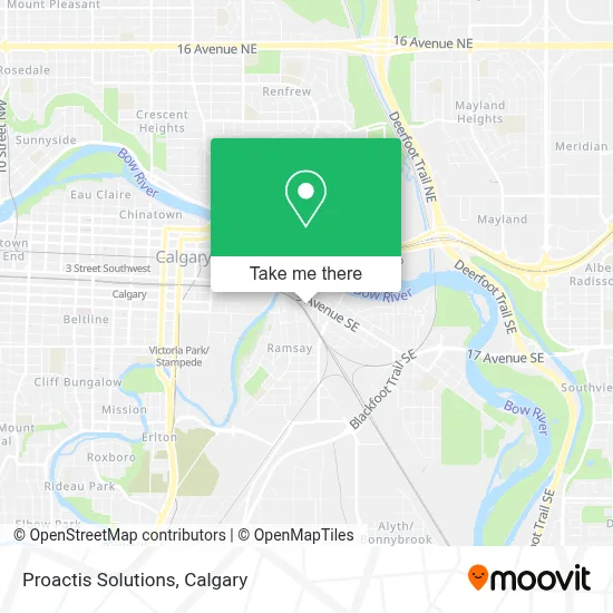 Proactis Solutions map