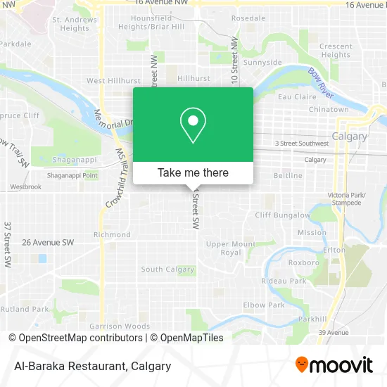 Al-Baraka Restaurant map