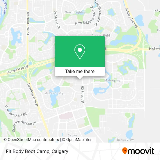 Fit Body Boot Camp map