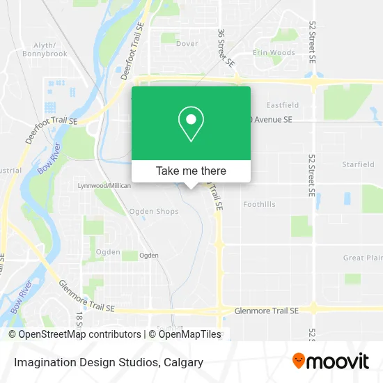 Imagination Design Studios map