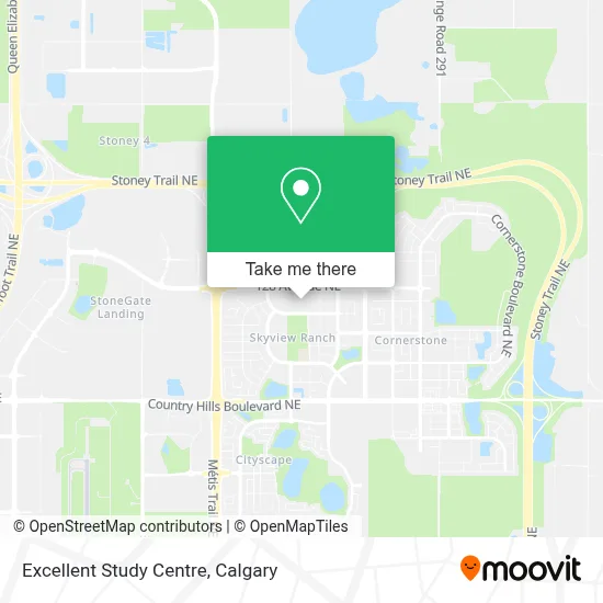 Excellent Study Centre map