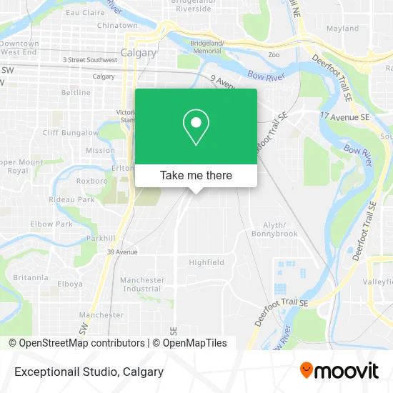 Exceptionail Studio map