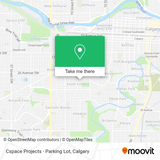Cspace Projects - Parking Lot map