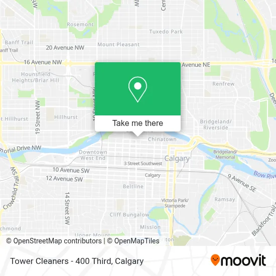Tower Cleaners - 400 Third map