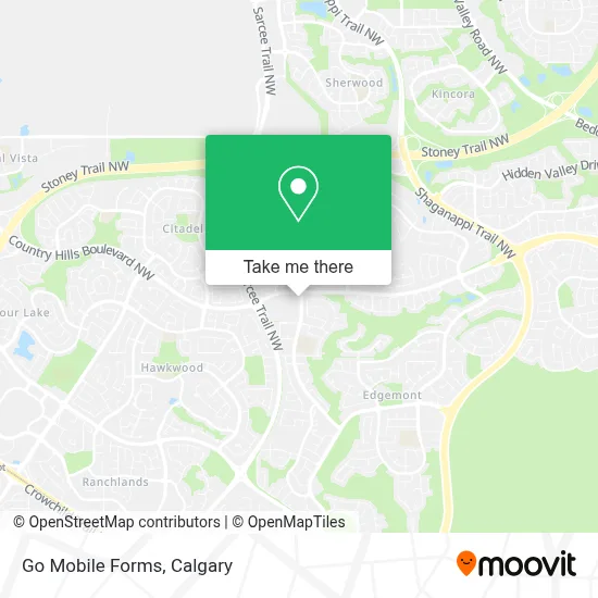 Go Mobile Forms map