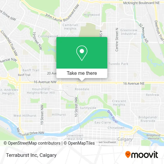 Terraburst Inc map